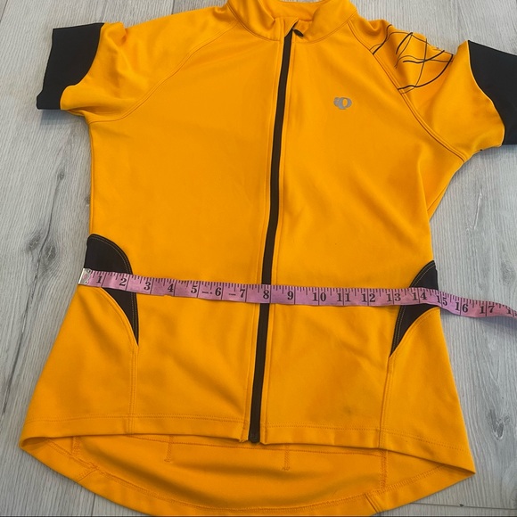 Pearl Izumi for Women Select Orange Zip Short Sleeve Cycling Top Size Medium - Picture 4 of 13
